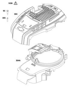 Blower Housing Diagram and Parts List for 125P0B-0084-H5 100000 - 19Z999 Briggs and Stratton Engine